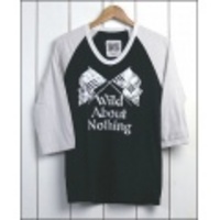 Dovetail【ダブテイル】プリント五分袖ベースボールＴシャツ「Wild About Nothing」【送料無料】