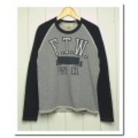 Dovetail【ダブテイル】ラグランスウェット（トレーナー）「Ｆ．Ｔ．Ｗ」