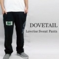 Dovetail【ダブテイル】ローライズスウェット（トレーナー）パンツ【送料無料】