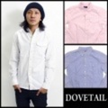 Dovetail【ダブテイル】長袖無地オクスフォードシャツ【送料無料】
