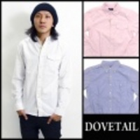 Dovetail【ダブテイル】長袖無地オクスフォードシャツ【送料無料】