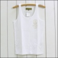 Eight By【エイトバイ】タイトシルエットタンクトップ「ワンポイントロゴ」【送料・代引き手数料別】