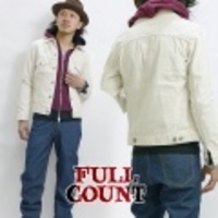 FULLCOUNT【フルカウント】サーフライダー・ホワイトデニムジャケット【送料無料】