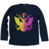 FULLCOUNT【フルカウント】ラバープリント８分袖Ｔシャツ【送料無料】【アースマーケット本店】【送料無料】