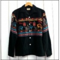 Indian Motorcycle【インディアン】コーデュロイプリント長袖シャツ【送料無料】