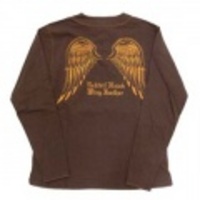 Indian Motorcycle【インディアン】レースアップバックプリントL/S Tシャツ「Redtail」【送料無料】