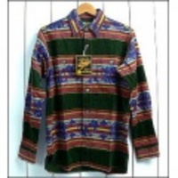 Indian Motorcycle【インディアンモーターサイクル】コーデュロイ　プリントワークシャツ「サンダーバード」【送料無料】