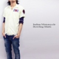 Indian Motorcycle【インディアンモーターサイクル】ボーリングシャツ「IMC」【送料無料】