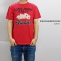 Indian Motorcycle【インディアンモーターサイクル】ヴィンテージプリントTシャツ「COMEHOMERALLY」【送料無料】