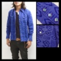 Indian Motorcycle【インディアンモーターサイクル】長袖ウエスタンシャツ『TRIANGLE』【送料無料】