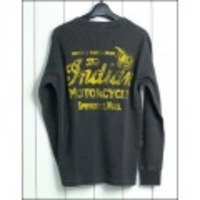 Indian Motorcycle【インディアンモーターサイクル】長袖サーマルTシャツ「ＩndianMotorcycle」【送料無料】