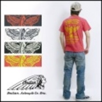 Indian Motorcycle【インディアンモーターサイクル】半袖Ｔシャツ”ＩＮＤＩＡＮ”