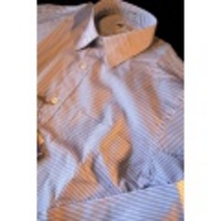 J.CREW(Jクルー)ｘThomas Mason fabric point-collar dress shirtシャツ【deep ocean】