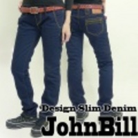JOHNBULL　LADIES【ジョンブル レディース】デザインスリムデニムパンツ【送料無料】