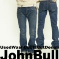 JOHNBULL　LADIES【ジョンブル レディース】ブーツカットジーンズ（ジーパン・Ｇパン・デニム）・ユーズドウォッシュ【送料無料】