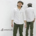 JOHNBULL【ジョンブル】3/4ボタンダウンシャツ【送料無料】