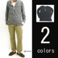 JOHNBULL【ジョンブル】L/S ワークヘンリー長袖Ｔシャツ【送料無料】