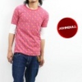 JOHNBULL【ジョンブル】カギ柄ジャガードポケットＴシャツ