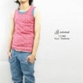JOHNBULL【ジョンブル】キー柄コットンニットタンクトップ