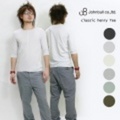 JOHNBULL【ジョンブル】クラシックヘンリーＴシャツ【送料無料】