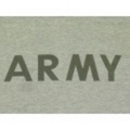 M★古着Tシャツ ARMY リフレクター グレー霜降