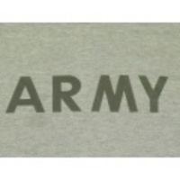 M★古着Tシャツ ARMY リフレクター グレー霜降