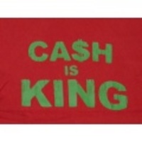 M★古着Tシャツ アメリカンイーグル CASH 赤エンジ