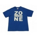 M★古着Tシャツ　ZONE　青