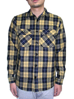 SCANNER/ CPO CHECK SHIRTS【YELLOW】:リフレクトトヨハシ[REFLECT TOYOHASHI]