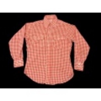 M★古着シャツ 70年代 リーバイス 赤×白