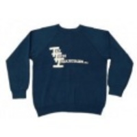 M★古着スウェット 70年代 TTI 紺