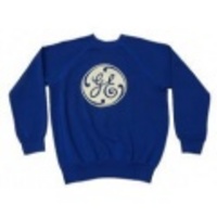 M★古着スウェット 80年代 GE 青