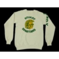 M★古着スウェット 80年代 STV 白