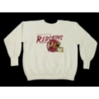 M★古着スウェット 80年代 アメフト 白