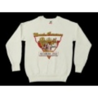 M★古着スウェット 80年代 カウチポテト 白