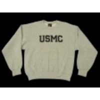 M★古着スウェット 90年代 USMC グレー霜降
