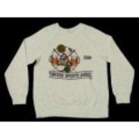 M★古着スウェット80年代ビール、ビリヤード、ダーツ白