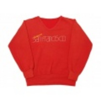 M★古着スウェット　80年代　サンフランシスコ　赤