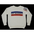 M★古着スウェット　80年代　サンフランシスコ　白