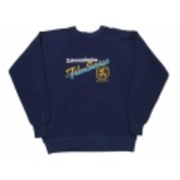 M★古着スウェット　80年代　レーベンブロイ　紺