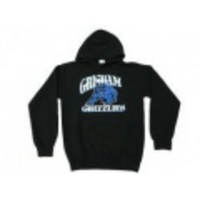 M★古着スウェットパーカー グリズリー 黒