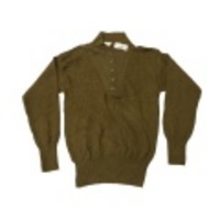 M★古着セーター 90年代 ミリタリー デッドストックこげ茶