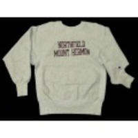 M★古着チャンピオンリバースウィーブ NORT グレー霜降