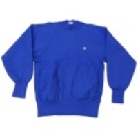 M★古着チャンピオンリバースウィーブ ポケット付 90s 青