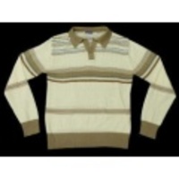 M★古着ニット 80年代 白×茶グレー他