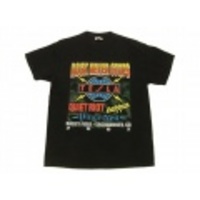 M★古着バンドTシャツ ROCK NEVER STOPS　黒