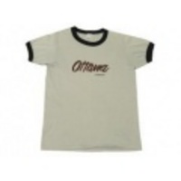 M★古着ビンテージTシャツ 80年代 オタワ 薄グレー×黒