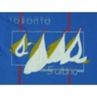 M★古着ビンテージTシャツ 80年代 ヨット 青