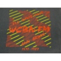 M★古着ビンテージTシャツ 80年代 ラジオ局 紺