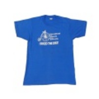 M★古着ビンテージTシャツ 80年代 自転車 青